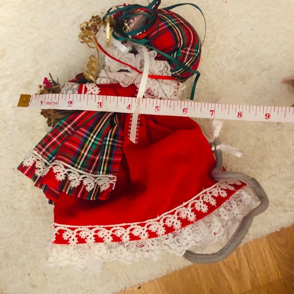 Vintage 80’s Christmas cottage core farm house mouse decor - Picture 11 of 15